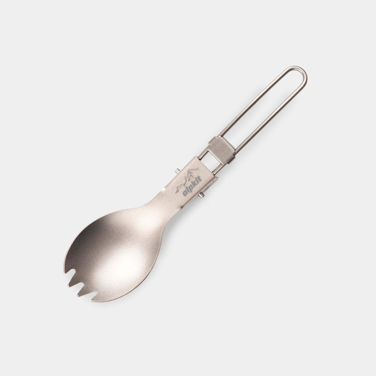 alpkit snapwire spork folding camping cutlery