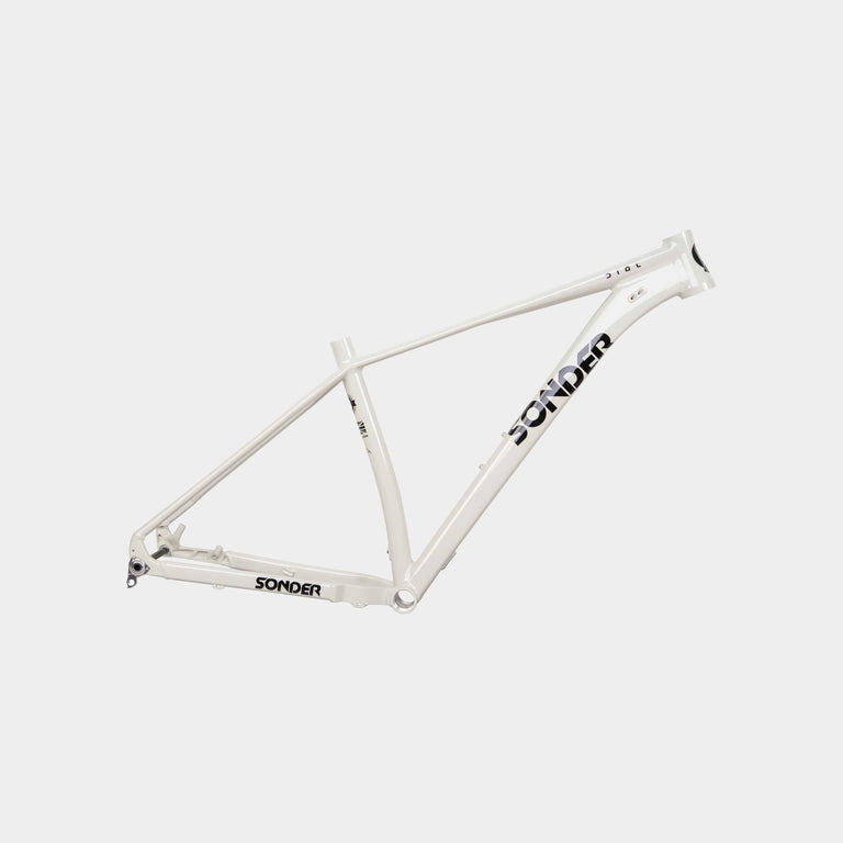 sonder dial xc mountain bike frame in grey