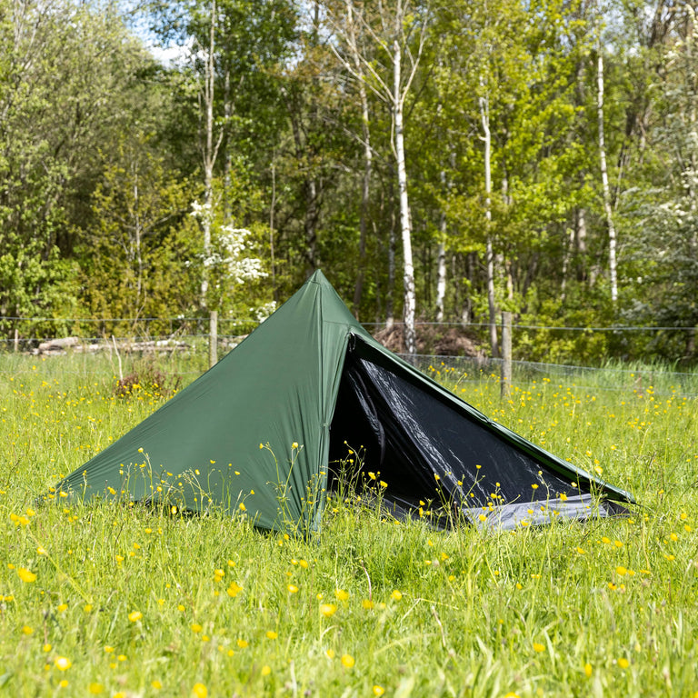 alpkit tarpstar 1 one person tent door open