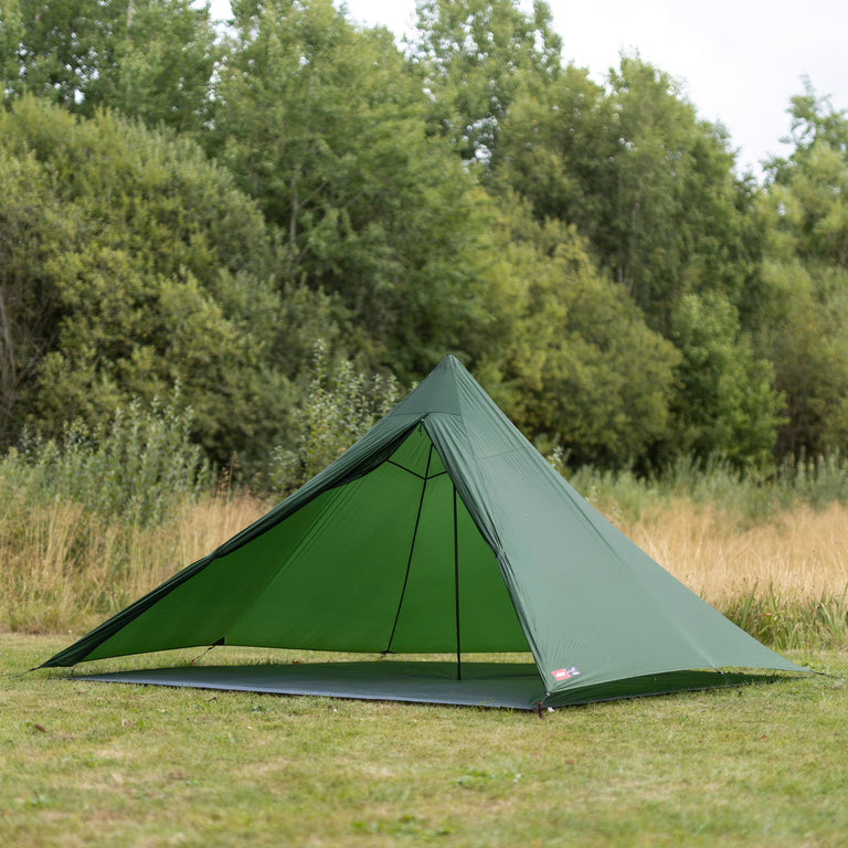4 season trekking pole tent Tarpstar 4-Person Pyramid Tarp Tent