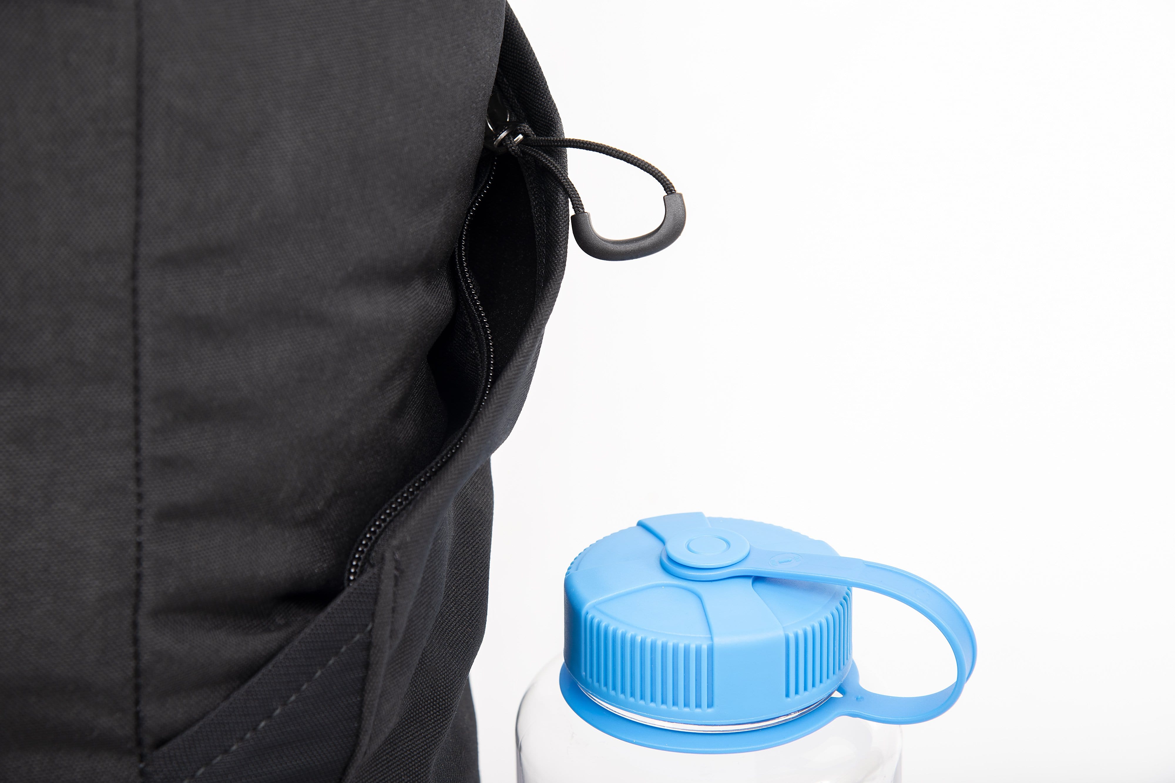 Rucksack security outlet mesh