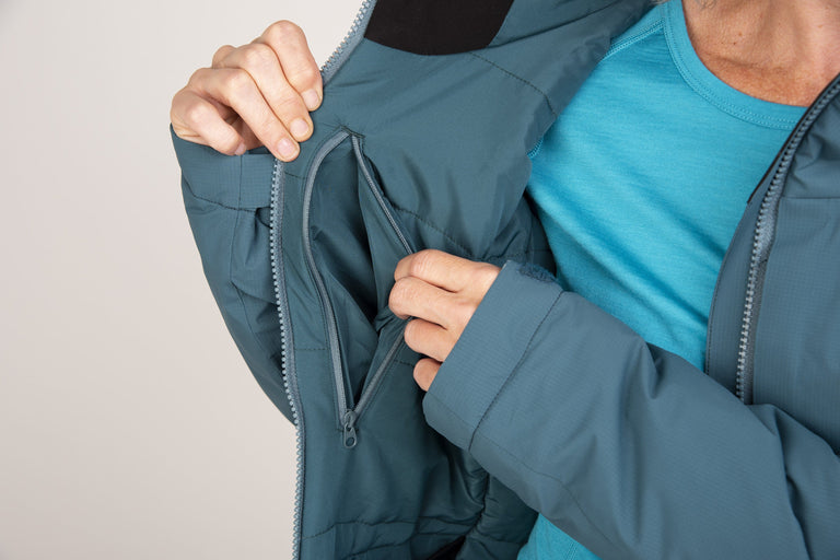 womens alpkit 0hiro jacket inside pocket