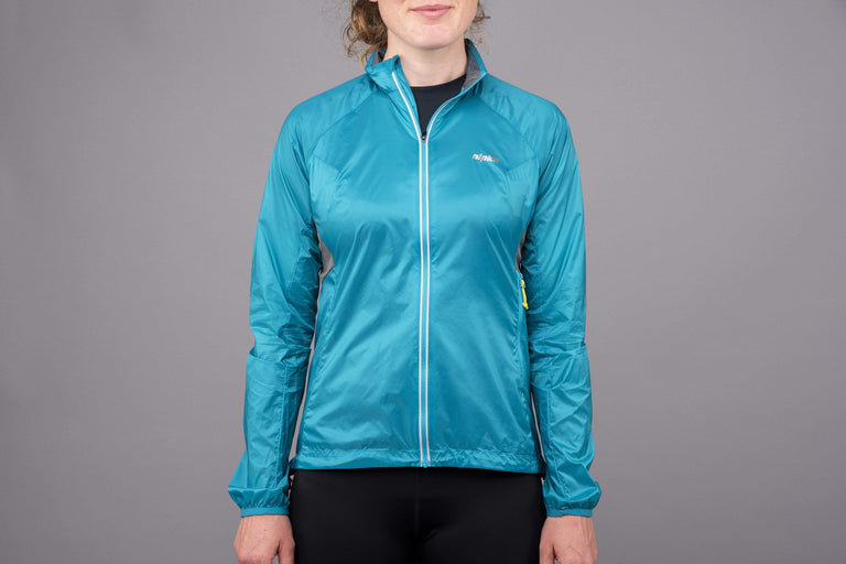 Women's Arro windproof jacket front view