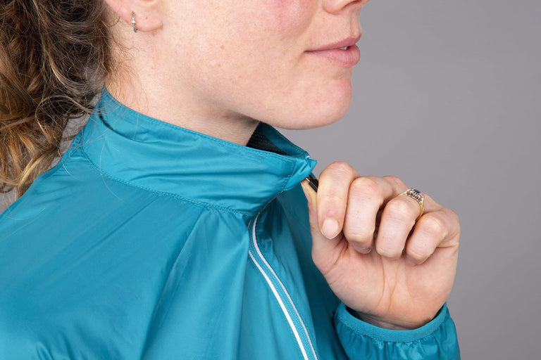 Women's Arro windproof jacket high collar zip