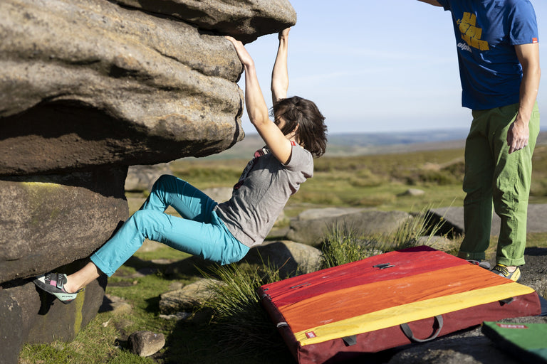 alpkit womens bloc pants - action