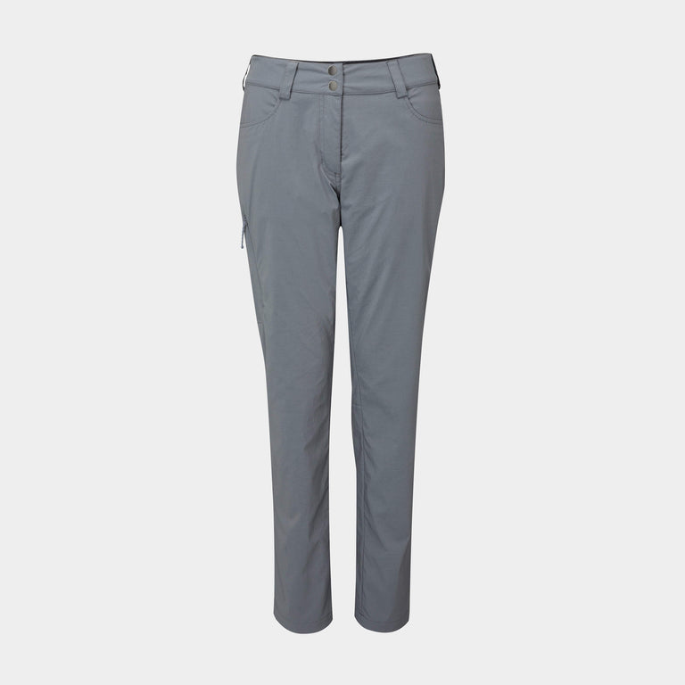 alpkit womens teleki pants in steel grey